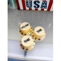 ราคา เซ็ตฝาครอบโวลุ่ม โทน กีตาร์แบบ 1 โวลุ่ม 2 โทน Set Knob Volume Tone 3 Pcs (24772806908)