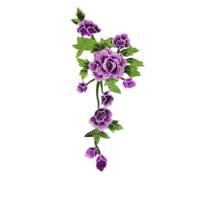 ราคา แผ่นปะเย็บปักลายดอกไม้สำหรับติดเสื้อผ้าลายดอกโบตั๋น3D สวยงาม GJ56 ตัวรีดติดเสื้อแบบทำมือ (19566005895)