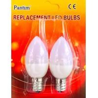 ราคา หลอศาลเจ้า LED AC 220 240V 50 60HZ 0 5W E12 แสงวอร์ม (19539493566)