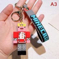 ราคา CHYIN ใหม่พวงกุญแจเกม Minecraft PVC ainme Steve creeper พวงกุญแจตัวละครโลกของฉัน3D กระเป๋าน่ารักแขวนรถพวงกุญแจสำหรับแฟนๆ (22827261101)