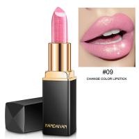ราคา 1PC Waterproof Brand Makeup Mermaid Waterproof Shimmer Lipstick Lips Makeup Professional Luxury Nude Pink Nude Pink Lipstick Shimmer (21077026565)