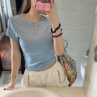 ราคา เสื้อเปิดไหล่แฟชั่นสตรีเสื้อปาดไหล่เสื้อสาวอวบเสื้อสวยเพรียวสุดฮอตเสื้อผ้าสาวอ้วน (23070941014)