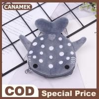 ราคา CANAMEK น่ารักการ์ตูน Plush SHARK Coin กระเป๋าเงินกระเป๋าซิปหนังสัตว์กระเป๋าสตางค์เด็กกระเป๋าเหรียญ (24905174200)