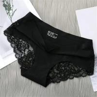 ราคา DXSS กางเกงในเสื้อตาข่ายมีรูเนื้อบางลายลูกไม้กางเกงชั้นในเอวต่ำสไตล์ฝรั่งเศสกางเกงในเป้ากางเกงผ้าฝ้ายระบายอากาศ (24738215636)