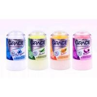 ราคา Grace Natural Deodorant 70g เกรซ โรลออนระงับกลิ่นกายสารส้มธรรมชาติ ทำให้วงแขนขาวเนียน 1 ขวด (18239695981)