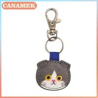 ราคา CANAMEK พวงกุญแจหนังแมวสุดสร้างสรรค์ลายการ์ตูนน่ารักกระเป๋าลูกแมวน่ารักกระเป๋าพวงกุญแจกระเป๋าเป้สะพายหลังอุปกรณ์ตกแต่งของขวัญ (23635293889)