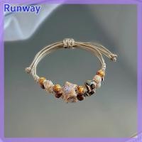 ราคา RunwayRendezvous Boho Style Handmade Star Ceramic Bracelet For Women Girls Unique Ethnic Style Adjustable Bracelet Jewelry Accessories Gifts (24466422874)
