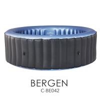 ราคา MSPA BERGEN Inflatable Outdoor Spa Hot Tub Jacuzzi 4 Person C BE042 (19538179651)