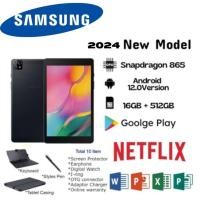 ราคา Samsung Galaxy Tab S 12 นิ้ว RAM 16GB ROM 512GB Android 12 4G 5G LTE Dual SIM แบตเตอรี่ 20000mAh รับประกัน 1 ปี (24380680802)