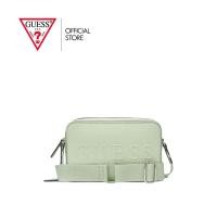 ราคา GUESS กระเป๋า รุ่น SF941071 HADDINGTON MINI DBL ZIP CRSBDY สีเขียว (23903850815)