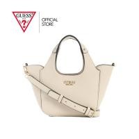 ราคา GUESS กระเป๋า รุ่น BG964075 HELINA MINI TOTE สีขาว (24079864626)