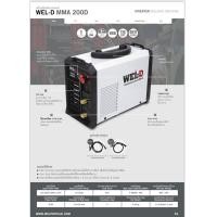 ราคา เครื่องเชื่อมอินเวอร์เตอร์ ตู้เชื่อม เชื่อมไฟฟ้า WEL D รุ่น MMA200D 160แอมป์ สีขาว ของแท้ 100 รับประกันจากศูนย์ 1ปีเต็ม (20576035747)