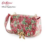 ราคา Cath Kidston กระเป๋าสำหรับผู้หญิง Saddle Crossbody ลาย Archive Ditsy สี Red (23268730710)