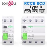 ราคา RCD RCCB Type B Earth Leakage Residual Current Circuit Breaker Evse 2P 4P AC 40a 63a 30ma 100ma 300ma 10KA Din Rail 230V TONGOU (24992301660)