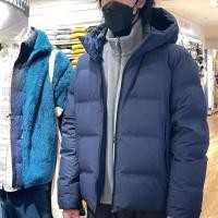 ราคา UNIQLO U Mens Seamless Taped Down Jacket Mens Down Hooded Jacket 2023 Winter Thickened Down Jacket 459624 (21241476282)