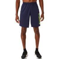 ราคา ASICS 2031E488 409 ASICS HEX GRAPHIC DRY SHORTS MEN TRAINING ผู้ชาย กางเกงขาสั้น ของแท้ MIDNIGHT SAFETY YELLOW (23177228011)