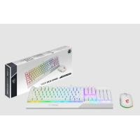 ราคา MSI Gaming Keyboard Mouse Vigor GK30 White รับประกัน2ปี (16393168780)