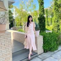 ราคา ไปงานสวยๆอีกค่ะ Lady Faye Dress Miida ชุดไปงาน ชุดออกงาน เดรสออกงาน เดรสไปงาน เดรสผ้าดัชเชสเงาสวย (24846592215)