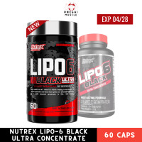 ราคา Nutrex Research Labs Lipo 6 Black Ultra Concentrate 60 Black Caps Nutrex Ultra Concentrate (18333752960)