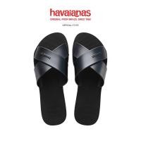 ราคา HAVAIANAS รองเท้าแตะ Aqua Metallic Sandals BLACK 414886600903F F5BKXX (24921664745)