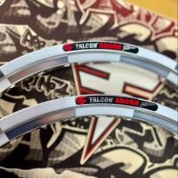 ราคา วงล้อ Falcon Argon 1 40 ขอบ 17 หมากฮอตทราย สีทอง สีทองเข้ม สีน้ำเงินดำ แดง ราคาต่อคู่ (21179562491)