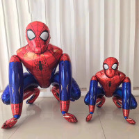 ราคา ลูกโป่ง ฟอยล์ 3D Foil Balloon Spider Man Batman Iron Man ลูกโป่งตกแต่งวันเกิด ขายส่งลูกโป่ง (24260416104)