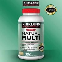 ราคา Kirkland Signature Adult 50 Mature Multi Vitamins Minerals 400 Tablets วิตามินรวม (20228599011)