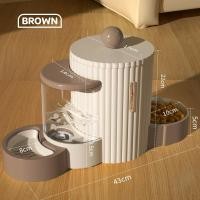 ราคา Petcho 2in1 เครื่องให้อาหารสัตว์อัตโนมัติ เครื่องให้น้ำสัตว์อัตโนมัติ ชามอาหารแมว ชามอาหารสุนัข ความจุใหญ่ สแตนเลส (25069587293)