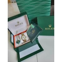 ราคา ROLEX ladies white diamond dial yellow gold two tone Jubilee (24632788128)