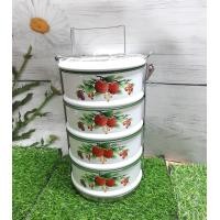 ราคา ปิ่นโต ปิ่นโตอาหาร เคลือบ การะเกด คละลาย ขนาด14 4cm ปิ่นโต ตราแพนกวิน ปิ่นโตอเนกประสงค์ 1 ชุด ปิ่นโตอเนกประสงค์ ปิ่นโตโบราณ (5304936020)