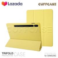 ราคา CaseSpace88 เคส Samsung GalaxyTAB S7 S7Plus S7FE TrifoldCase เคสซัมซุง เคสหลังทึบ เคสTrifold เคสปรับระดับได้ มีที่ใส่ปากกาด้านใน ด้านหลังชาร์จปากกาได้ (14220776369)