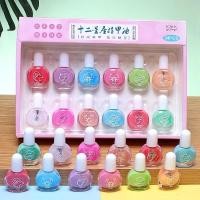 ราคา Nail Polish ยาทาเล็บสำหรับเด็ก Set มี 12 สี (24765344998)