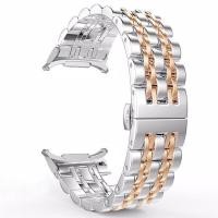 ราคา Stainless Steel Metal Strap for for Samsung Galaxy Watch 8 Classic 46mm 8 40mm 44mm สายนาฬิกาข้อมือ สเตนเลสสตีลUltra 2025 Adjustable Bracelet (24730031356)