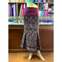 ราคา กระโปรงจีบทวิส กระโปรง กระโปรงผ้าไทย ตัดอัดกาวแล้วพร้อมส่งค่ะ เชียงรายฝ้ายล้านนา (24578127715)