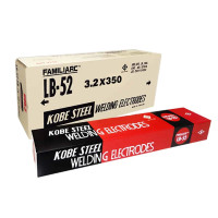 ราคา KOBE ลวดเชื่อมไฟฟ้าเหล็กเหนียวแรงดึงสูง โกเบ LB 52 แอลบี52 2 6 3 2 4 0 mm แพ็คละ 5 กก มาตรฐานลวด E7016 (24118423769)