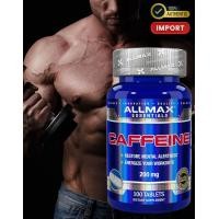 ราคา 100 Authentic ALLMAX Nutrition Caffeine Pills Sustained Energy Pre Workout Mental Focus Fast Absorbing Vegan 200 mg 100 Tablets (23356059612)