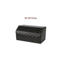 ราคา กล่องเก็บของหลังรถรุ่นหนา กล่องเก็บของในรถยนต์ ขนาด30 30 55cm อเนกประสงค์ ท้ายรถ กันน้ำ พับได้ มีคุณภาพ (25032075041)