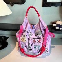 ราคา กระเป๋าผ้าไนลอนปักลายสุนัขจิ้งจอกญี่ปุ่นสไตล์ญี่ปุ่นแบบลำลอง กระเป๋าสะพายไหล่ข้างเดียว กระเป๋าผ้าใบแฟชั่นสำหรับเยาวชน (22341459656)