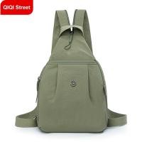 ราคา กระเป๋าเป้สะพายหลังหลายชั้นกระเป๋าผู้หญิงกระเป๋านักเรียนคลาสสิกผ้าไนล่อนกันน้ำ (24777810092)