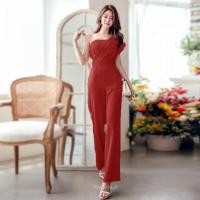 ราคา TT10250 จั้มสูทเกาะอก ไหล่เดียว (23085563976)