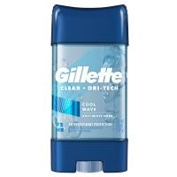 ราคา Gillette Clear Gel Cool wave ยิลเลตต์ เคลียร์เจล คูลเวฟ ระงับกลิ่นกายใต้วงแขน ขนาดใหญ่ 3 8Oz 107g (19079706541)