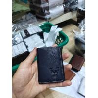 ราคา กระเป๋าสตางค์หนังวัวชามัวร์แท้งานไทยจิ๋ว 3 พับ (24726240039)
