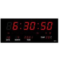 ราคา นาฬิกาดิจิตอล LED รุ่นJH 3615 แขวนติดผนัง Number ClockLED ขนาด 36x15x3CM พร้อมส่งฟรีหัวชาทและอะแดปเตอร์ (24382368221)