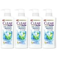 ราคา ซื้อ 2 แถม 2 แชมพูสระผมเคลียร์ 4 ขวดสุดคุ้ม ปริมาณขวดละ Clear ice cool menthol sakura fresh Shampoo 370 มล (24804572421)
