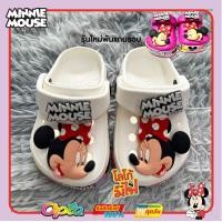 ราคา New รองเท้ารัดส้นเด็กมีไฟ รองเท้าแตะเด็กผู้หญิง หัวโตแต่งลาย มินนี่ มีไฟ รัดส้น ลิขสิทธิ์แท้ (23360580406)