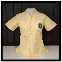 ราคา ชุดผู้ช่วยพยาบาลริ้วเหลือง หญิง ชุดผู้ช่วยเหลือคนไข้ เสื้อพร้อมกางเกง พร้อมปักตราสาธารณสุข (24904468546)