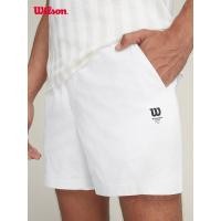ราคา Wilson กางเกงขาสั้นทอคุณภาพสูงสำหรับผู้ชายกางเกงขาสั้นระบายอากาศได้ดีจากกีฬาเทนนิส (24561220209)