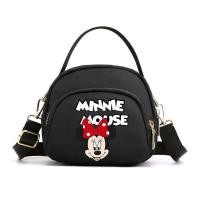 ราคา Disney Mickey Mouse กระเป๋าสะพายความจุขนาดใหญ่สําหรับผู้หญิงการ์ตูนพิมพ์กระเป๋า Crossbody (24214847256)