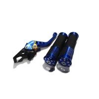 ราคา มือเบรคดิสปรับระดับ Honda ปลอกแฮนด์อลูมิเนียมลายจุดสีน้ำเงิน ใส่ Wave ดิสทุกรุ่น (1708344965)