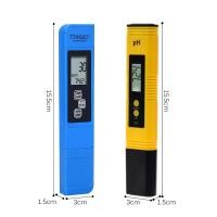 ราคา เครื่องวัดคุณภาพน้ำ PH EC TDS กันน้ำ ชุดเครื่องตรวจสอบคุณภาพ วัดน้ำ กรด ปุ๋ย ความเค็มน้ำประปา เกลือเจือจาง (21586296562)